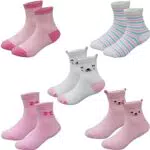 MSHEN, Calzini Corti Bambina Calze Animale Cartone Animato Calze alla Caviglia per Ragazze