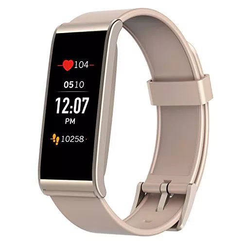 MyKronoz ZeFit 4 HR Rilevatore d'Attività e Cardiofrequenzimetro con Schermo Tattile