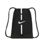 Nike Academy, Zainetto da Calcio Unisex-Adulto, Nero/Nero/Bianco