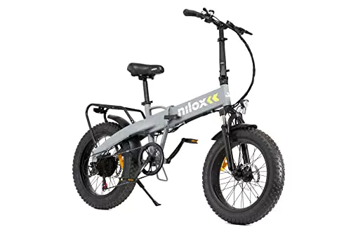 Nilox, E-Bike J4 Plus, Bici Elettrica con Pedalata Assistita