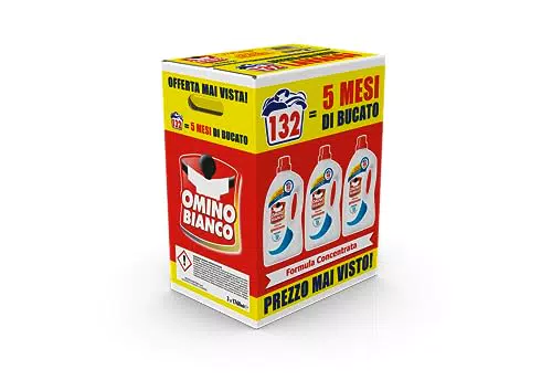 Omino Bianco - Detersivo Lavatrice Igienizzante Liquido