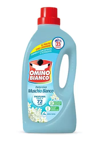 Omino Bianco - Detersivo Lavatrice Liquido, 35 Lavaggi