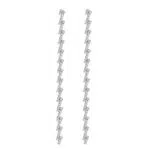 Orecchini Pendenti Donna Lunghi Orecchini Pendenti con Strass Brillantini Senza Nichel MB00019