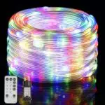 OUILA Catena Luminosa Esterno Filo Luci 30M 300 LED Luci Natale Esterno IP67 Impermeabile Luci Albero di Natale 8 Modalità per Albero Natale Giardino Ghirlanda Interno Festa Matrimonio
