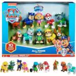 Paw Patrol, Confezione Regalo Anniversario 10 Anni, Personaggi Collezione
