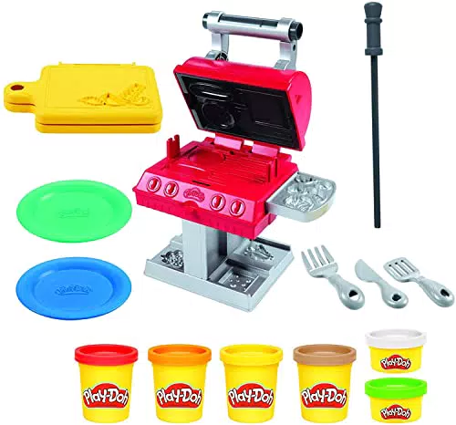 Play-Doh Hasbro Kitchen Creations Barbecue, per Bambini dai 3 Anni in su