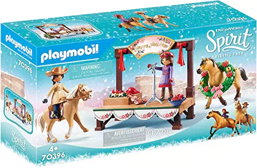 Playmobil DreamWorks Spirit 70396, Il Concerto di Natale di Spirit