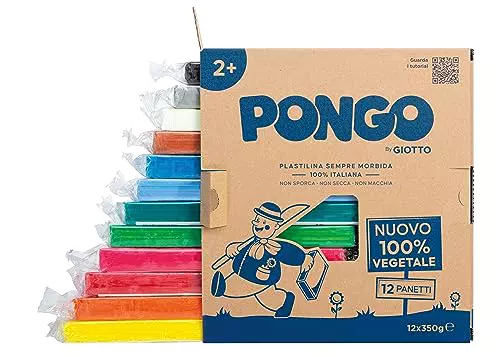 Pongo by Giotto - Confezione colori assortiti 12x350g