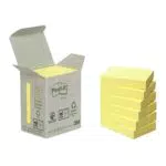 Post-It Foglietti Notes In Carta Riciclata al 100%, Canary Yellow