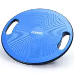 POWRX Balance board con maniglie laterali - Tavoletta propriocettiva per esercizi di riabilitazione