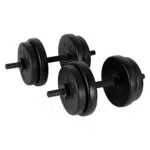 POWRX Manubri pesi 20 kg set + PDF workout