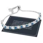 Regali Natale Donna Regalo Donna Natale, Bracciale Donna Bracciali Donna Bracciale Donna Argento 925 Bracciale Tennis Donna Bracciale Argento Donna Bracciali Donna Argento Regali Per Lei Regalo Mamma