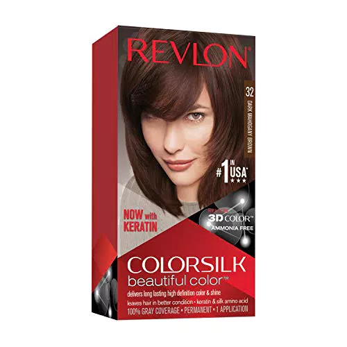 Revlon ColorSilk Colorazione Permanente Capelli Fai-da-te a Casa