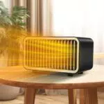 Riscaldatore elettrico, zootop riscaldatore portatile con protezione dal surriscaldamento Termoventilatore a basso consumo energetico Riscaldatore silenzioso per soggiorno domestico interno