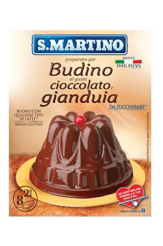 S.Martino Budino Gianduia, senza Glutine - Astuccio da 96 gr