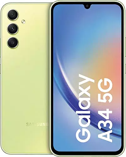 SAMSUNG Galaxy A34 5G 16, 8 cm Doppia SIM USB tipo-C 6 GB 128 GB 5000 mAh Lime