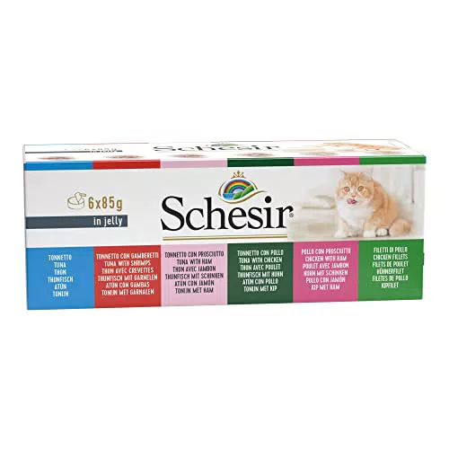 Schesir, Cibo Umido per Gatti Adulti Gusti Assortiti