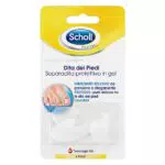 Scholl Separadita Anatomico in Gel, Sollievo Immediato da Pressioni e Sfregamenti