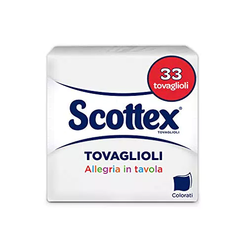 Scottex Tovaglioli Doppiovelo, 33 Pezzi