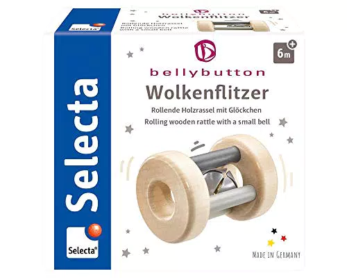 Selecta - Giocattolo da afferrare con sonaglio “Wolkenflitzer”