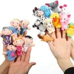 Set di Burattini da Dito 16 Pezzi Morbido Peluche Diverso Animale Burattino da Dito Famiglia Burattino da Dito Mini Giocattoli da Dito per Bambini Tempo di Storia Tempo di Gioco Regali per la Scuola