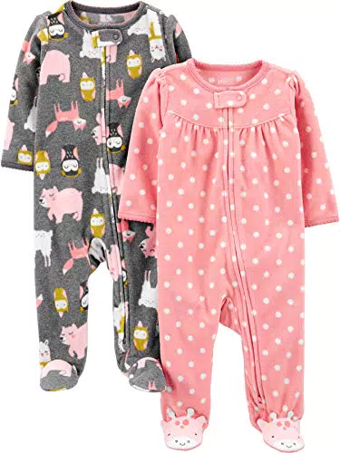 Simple Joys by Carter's Tutina con Piede in Pile Bimba