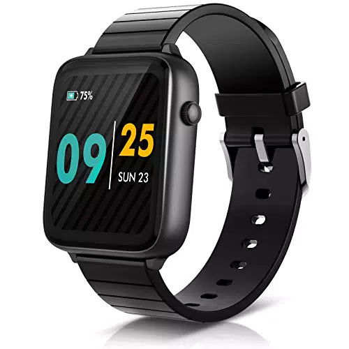 SmartWatch 1.54'', fitness wristwatch with heart rate monitor
