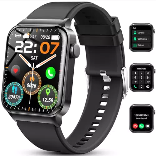 Smartwatch Donna Uomo con Effettua/Risposta Chiamate