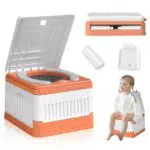 SPORWAY Sedile WC per bambini, vasino pieghevole per bambini