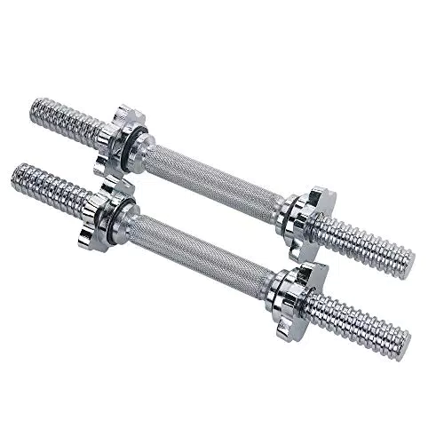 Sunny Health & Fitness Coppia di manubri con collari ad anello filettati da 35