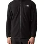 The North Face - Giacca in Pile con Zip Integrale da Uomo Resolve - TNF Black -