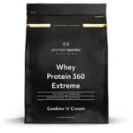 The Protein Works - Proteine Whey 360 ​​Extreme in Polvere - Panna & Biscotti - Frullato Ad Alto Contenuto Proteico - Con Glutammina