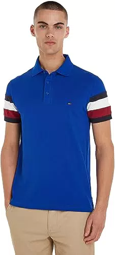 Tommy Hilfiger Maglietta Polo Maniche Corte Uomo Slim Fit