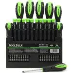 TOOLZILLA Set di cacciaviti magnetici professionali da 36 pezzi e supporto…