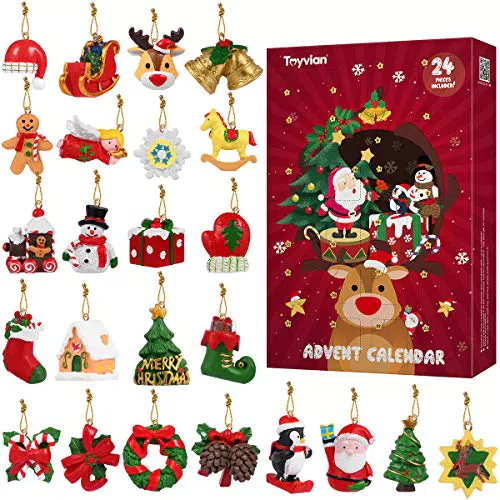 Toyvian Calendario dell'Avvento 2019 con conto alla rovescia