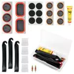 TYEQWT Kit di Riparazione Patch per Pneumatici per Bici