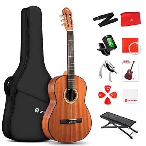 Vangoa Chitarra Classica Set, Chitarra Acustica 4/4 Per Principianti Adulti