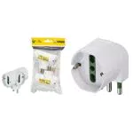Vimar FP00316.B Adattatore multiplo SICURY 250 V~ verticale 2 pezzi