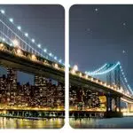 WENKO Coprifornelli Universale Brooklyn set 2 pezzi - per tutti i tipi di piani di cottura