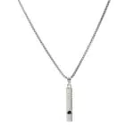 YSuqiBB La collana unisex in acciaio al titanio è il miglior regalo per premiare te stesso o da regalare ad amici e parenti