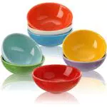 ZENFUN Set di 8 ciotole da dessert in ceramica, ciotole da 99.2 g