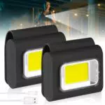 2 Pezzi Lampada Frontale LED, Lampada a LED con Clip