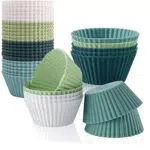 24 pirottini riutilizzabili per muffin in silicone