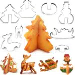 Formine per Biscotti natalizie, 8 pezzi