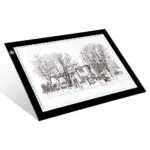 A4 Tracing Light Box - LitEnergy 9x12 pollici Light Pad Ultra-sottile solo 5mm tavolino di alimentazione USB per gli artisti