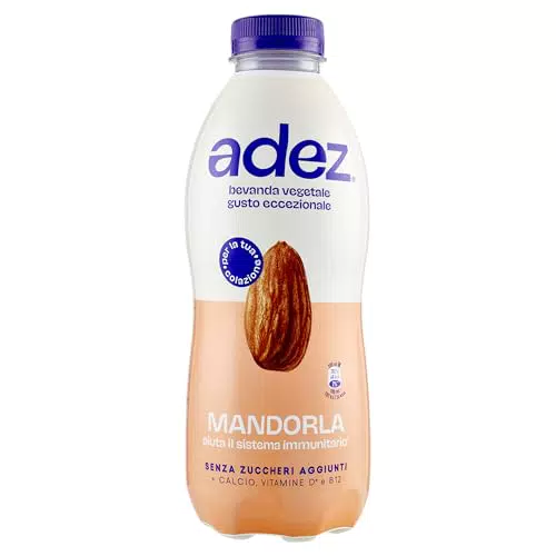 AdeZ Mandorla Bottiglia Bevanda Vegetale alla Mandorla con Avena e Riso