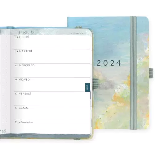 Agenda 2024 Everyday di Boxclever Press. Agenda settimanale 2024 12 mesi da Gen - Dic 24. Agenda 2024 settimanale con pagine note a puntini. Planner settimanale 2024 leggera 17 x 12