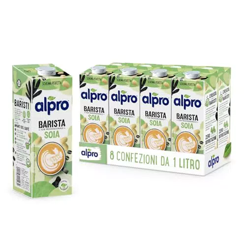 ALPRO BARISTA PROFESSIONAL, Bevanda alla SOIA, per deliziose creazioni da bar 100% vegetali