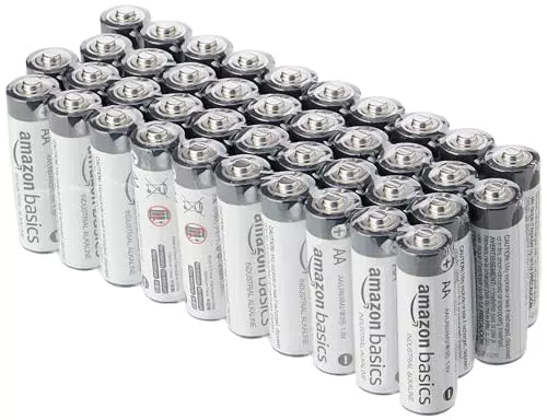 Amazon Basics - Batterie alcaline industriali AAA