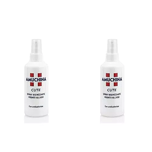 Amuchina Cute Spray Igienizzante con Antibatterico, 200 ml